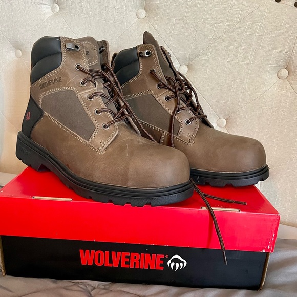 Nwt Wolverine Bulldozer 2 Steel Toe 